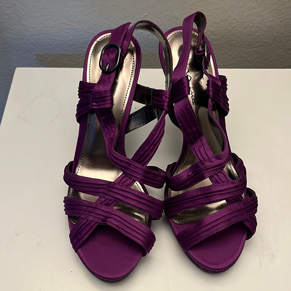 The Touch of Nina Purple heels